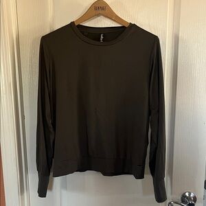 Rampage Women's Dark green/grey Long Sleeve Sweatshirt